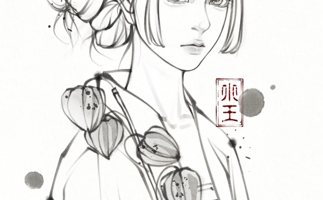 年度小总结｜古风人像线稿篇合集❛˓◞˂̵✧