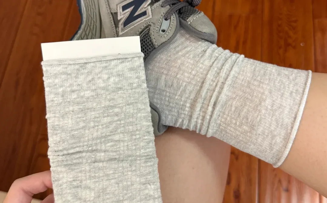 夏天穿巨薄的袜子！奶呼呼的～尊嘟好百搭啊！