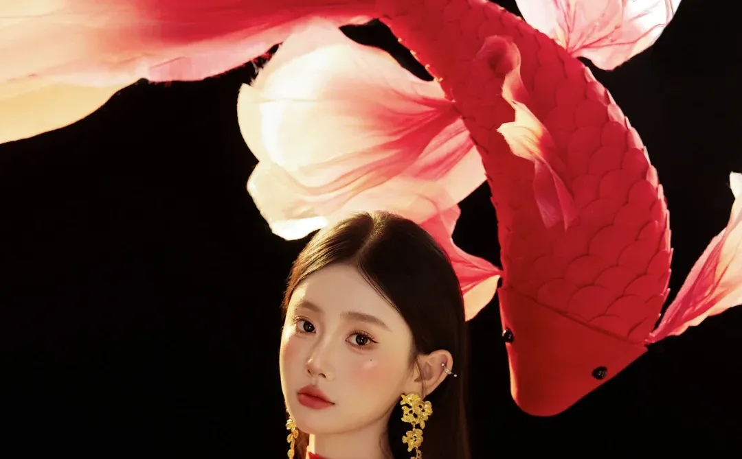 全网爆火的锦鲤🔥｜新年写真