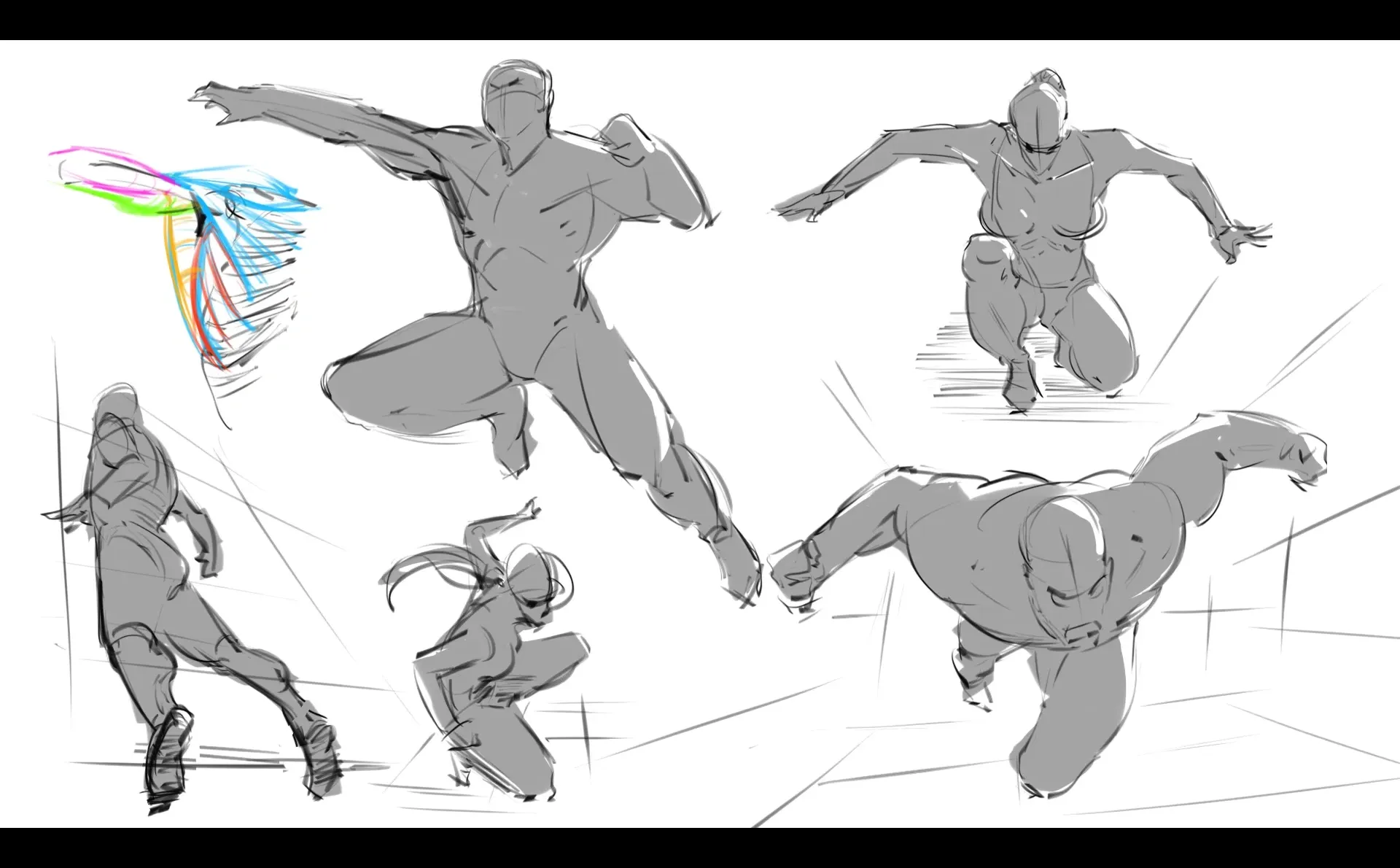 舒适圈混更 | 如果透视不好那就加透视线