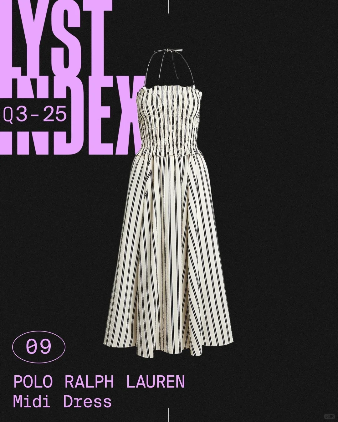 榜單｜LYST公布25Q3十大單品與品牌