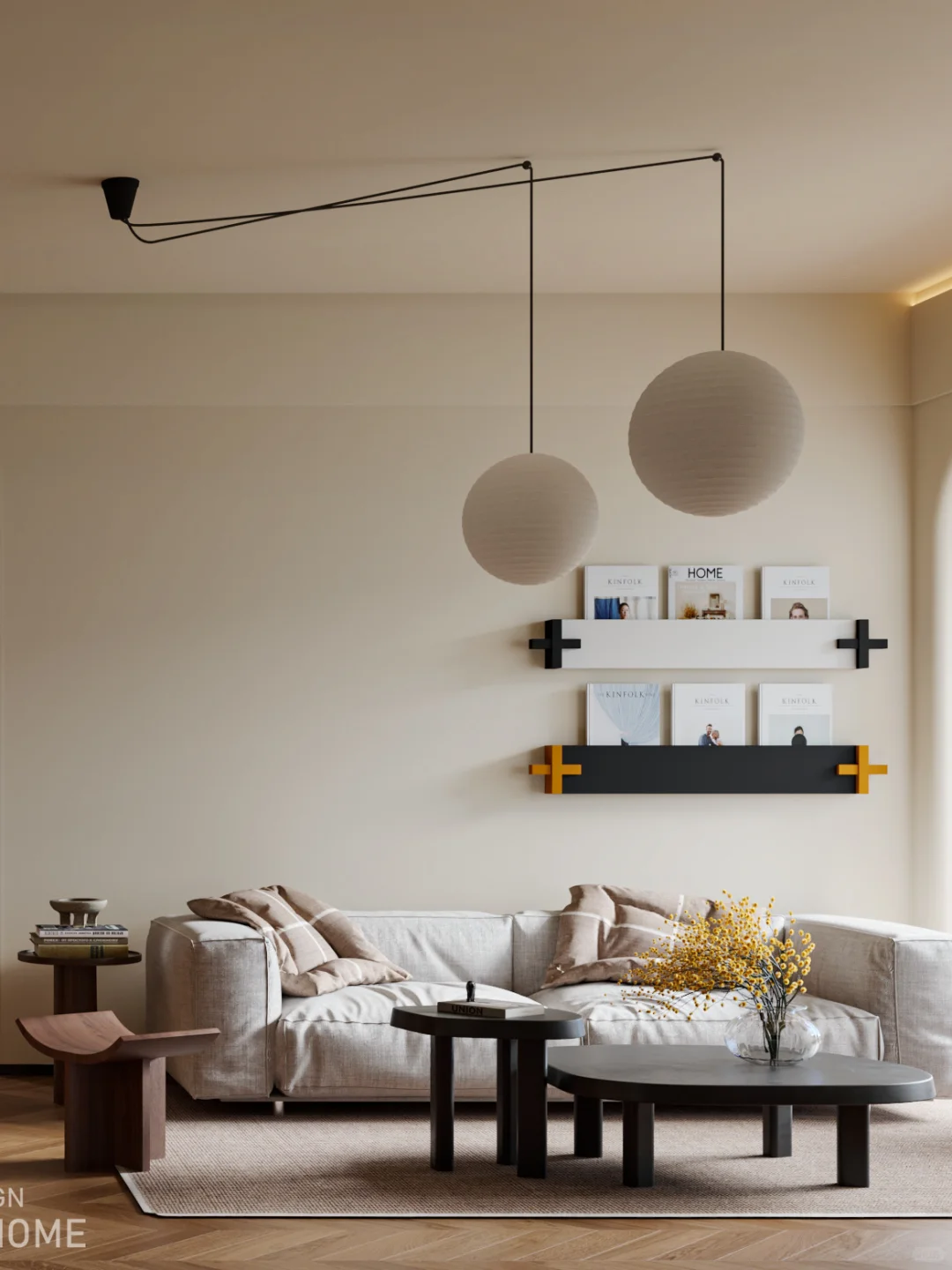 107㎡小戶型復古風上岸！通透感絕了！