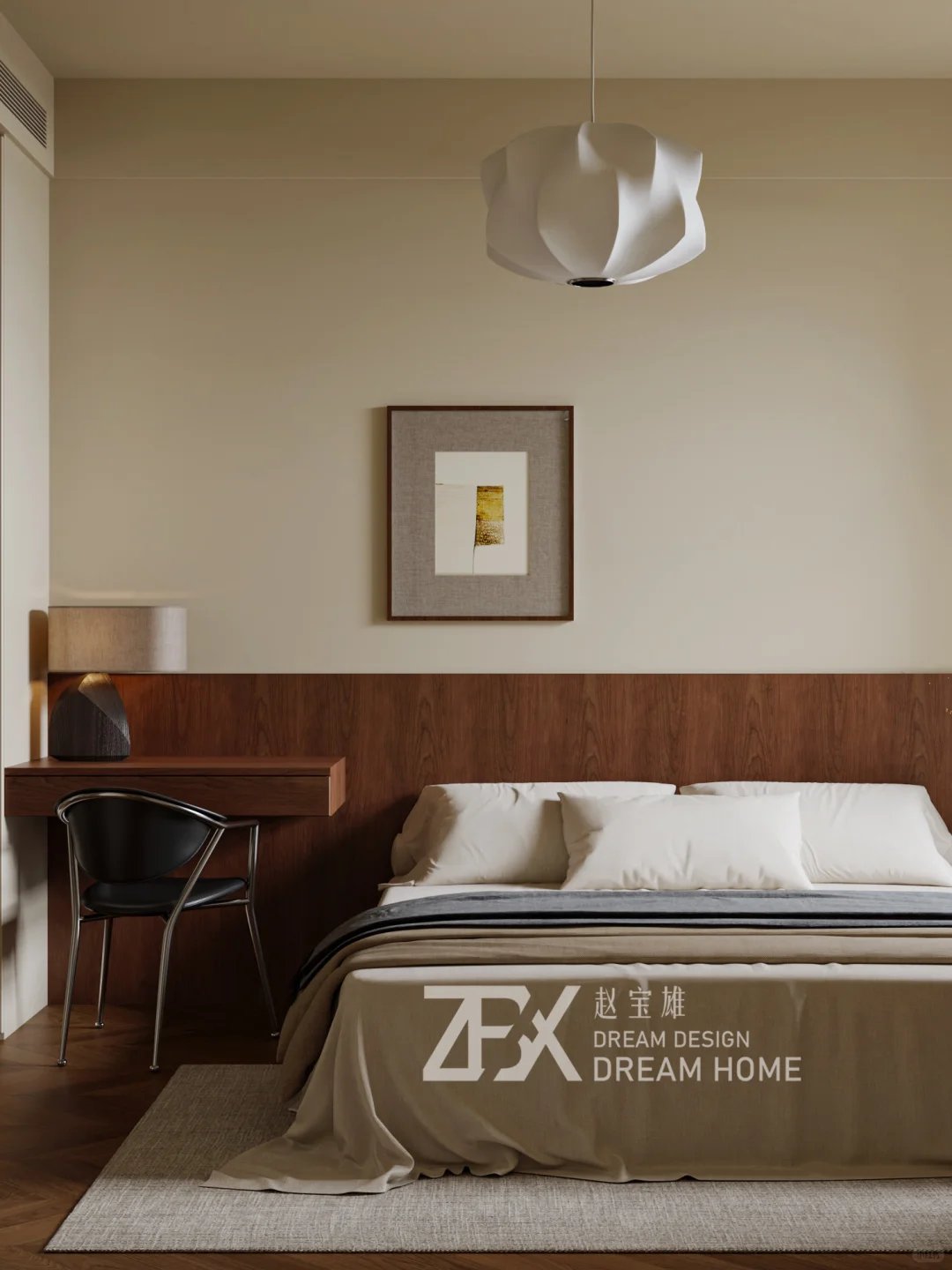 107㎡小戶型復古風上岸！通透感絕了！