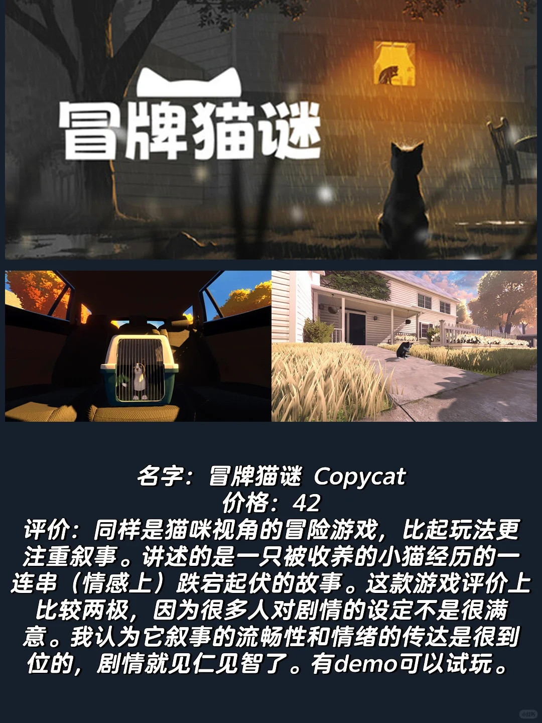 吃点好的｜24年最值得玩的猫咪游戏，喵门！