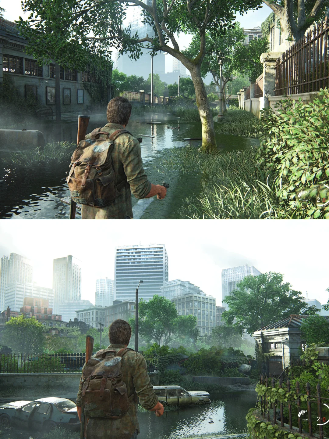 天呐美国末日1的景色真的太美了