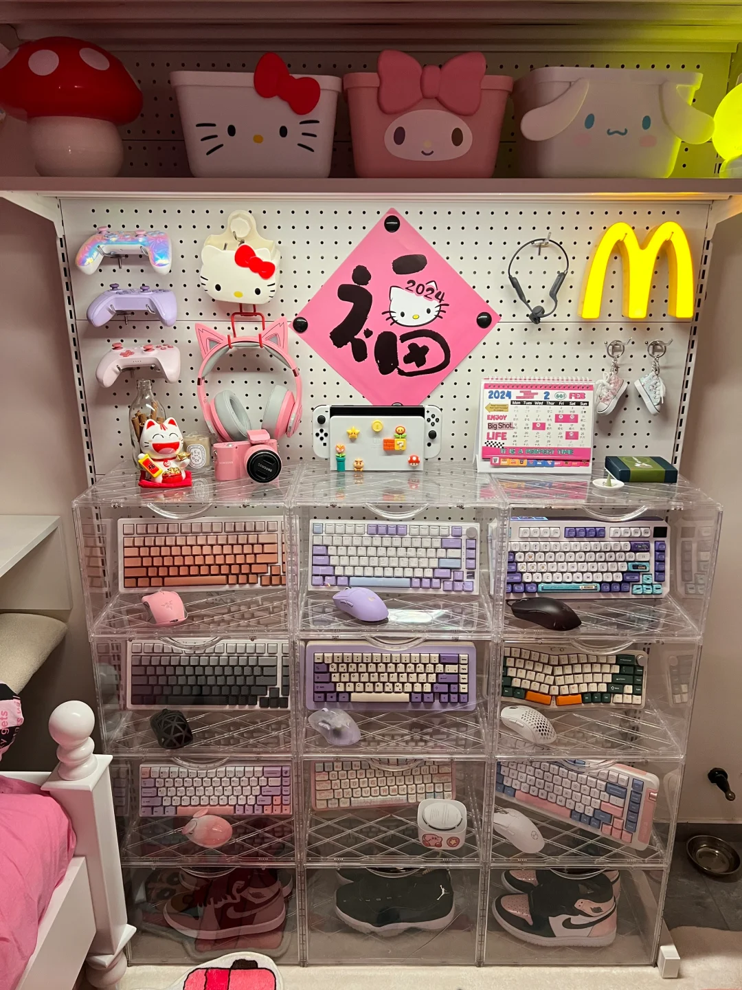 我的房间🐣很喜欢晚间的游戏时光✨