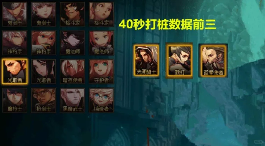 DNF：你玩的职业排在第几？