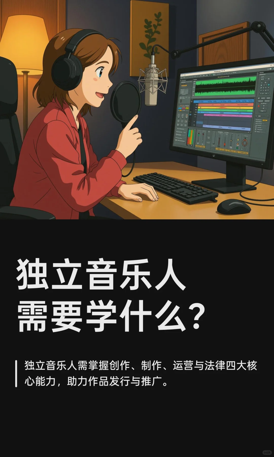 独立音乐人需要学什么?