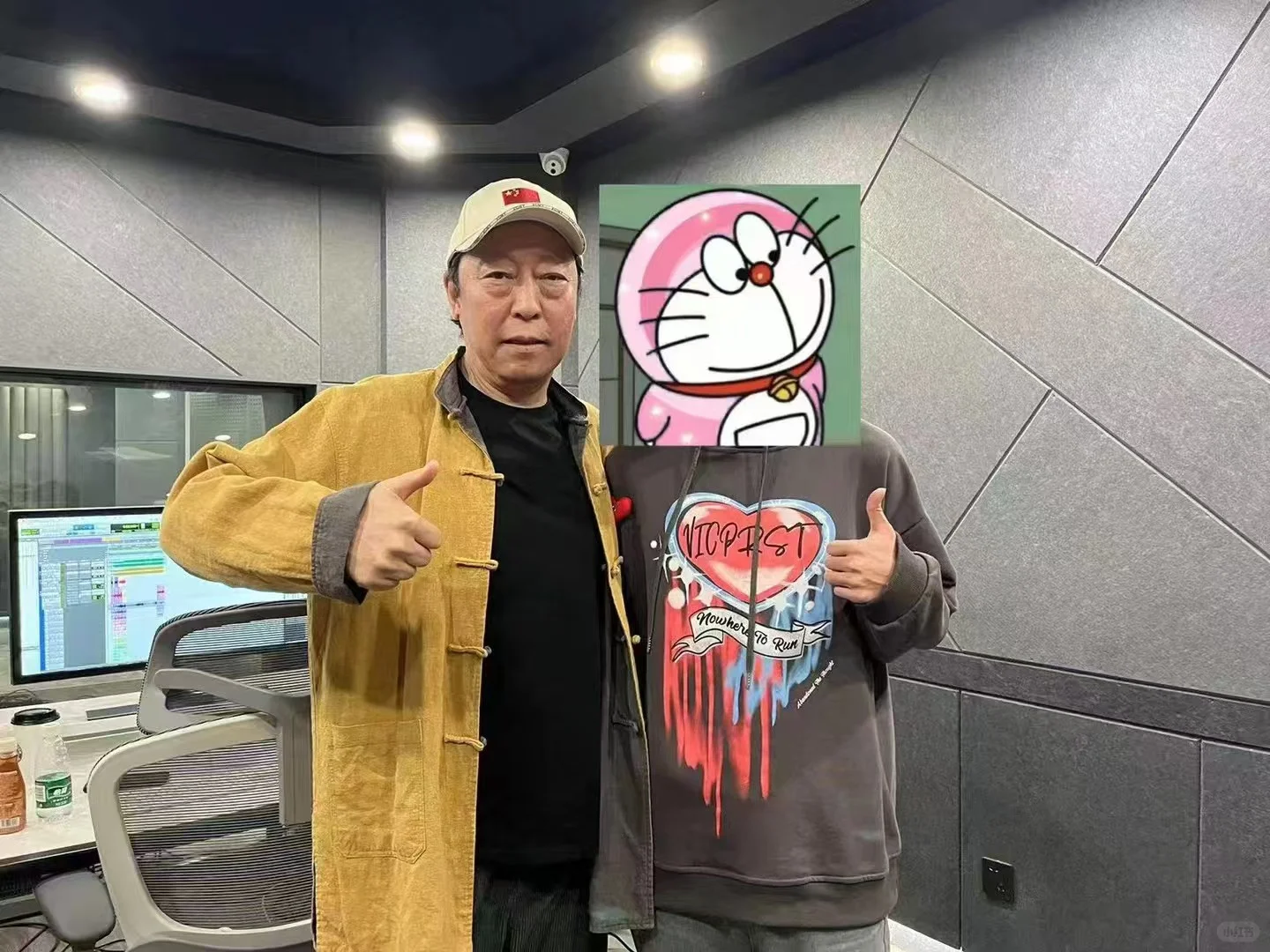 录音棚今天谁来了❓❓❓