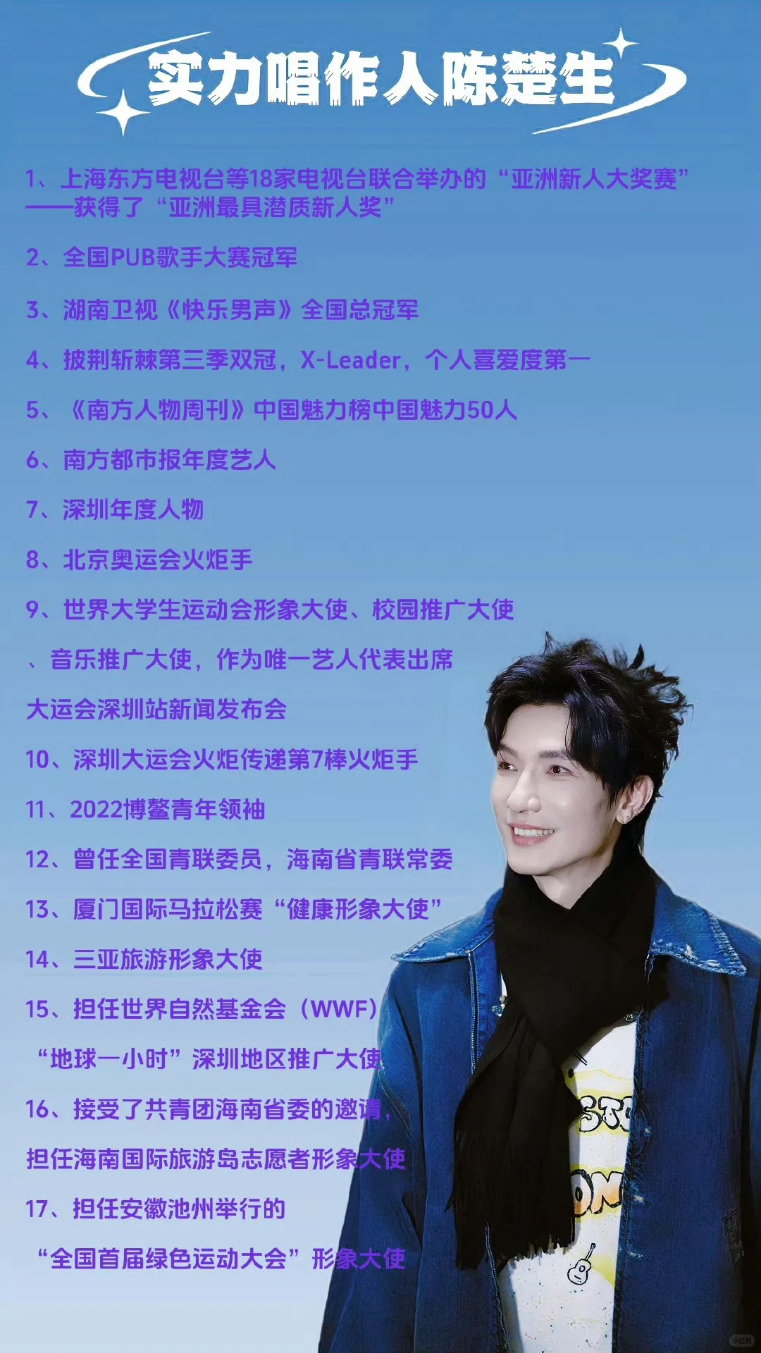 陈楚生原创音乐人,牛逼