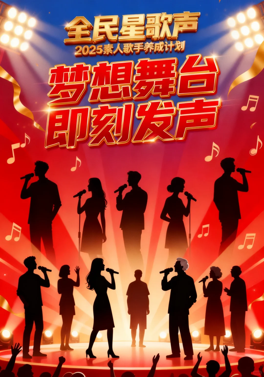 🎤素人歌手上音综！你来吗？