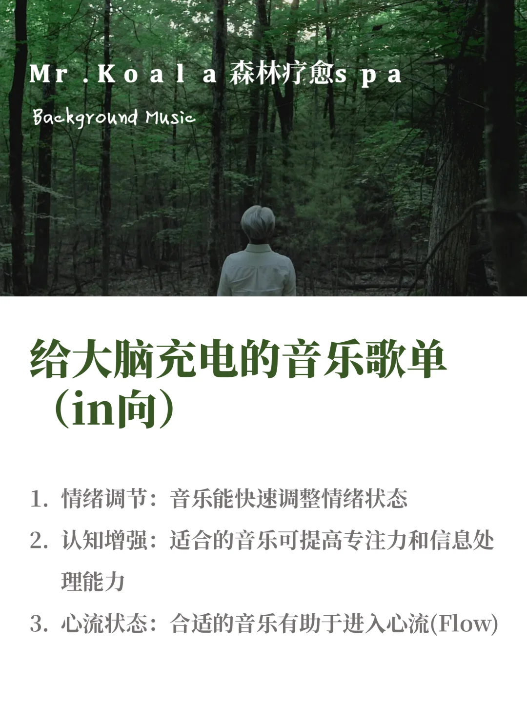 给大脑充电的歌单 | 学习、工作与放松必备