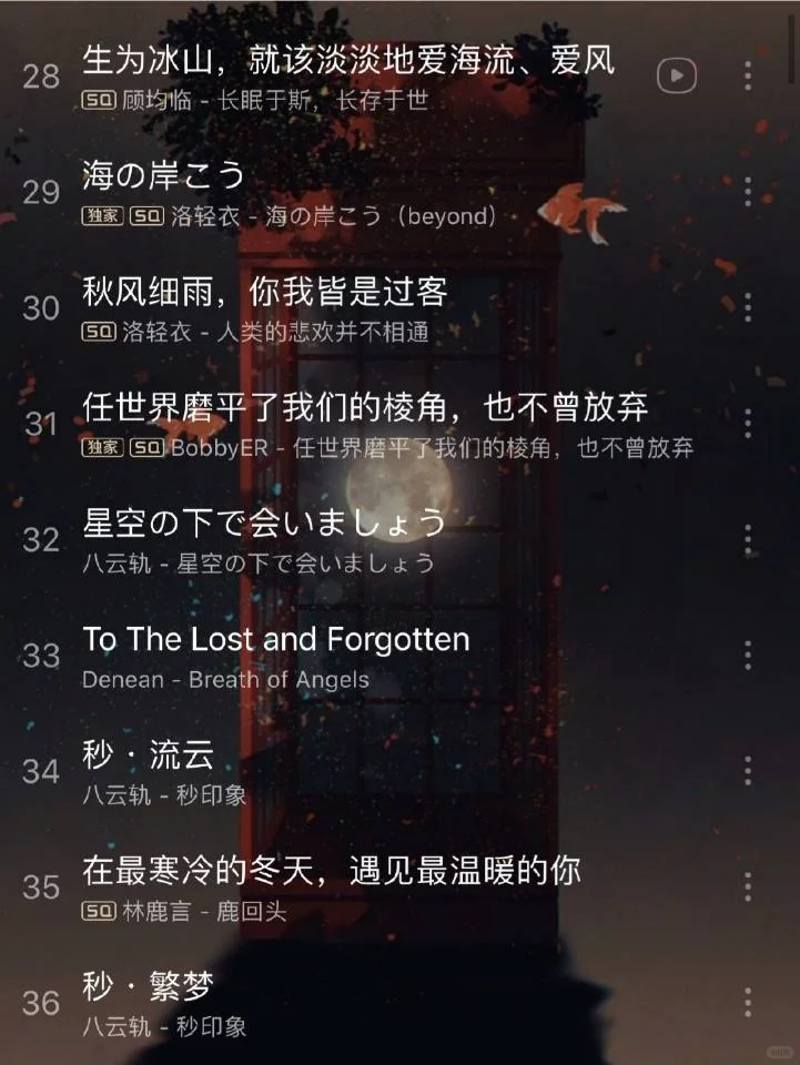 【学习专用】背书刷题纯音乐歌单分享