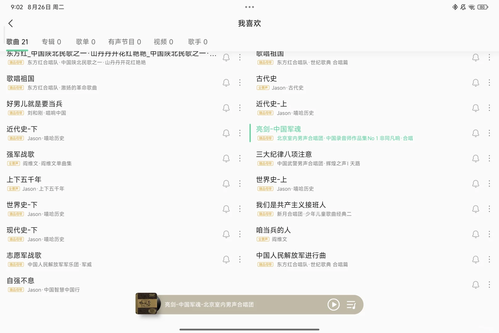 学习犯困的时候必听歌单