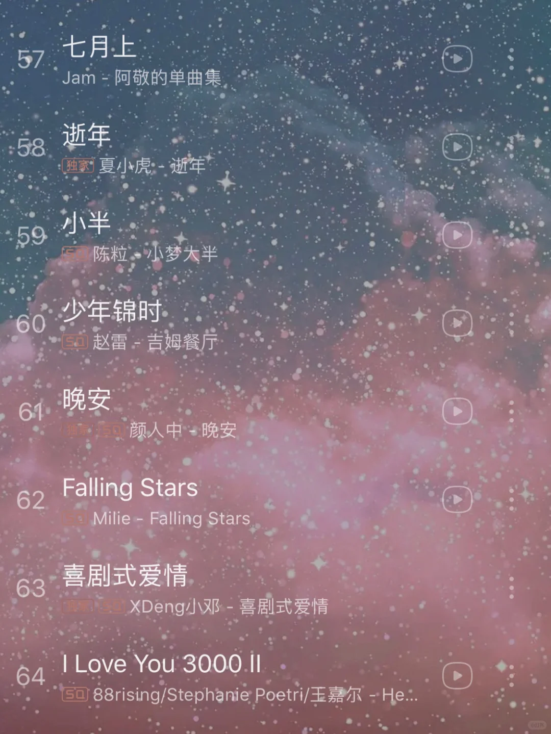 刷题｜学习画画｜歌单背景音乐🎵