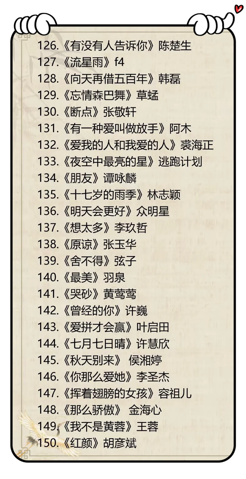 每一首歌都是80.90后的青春