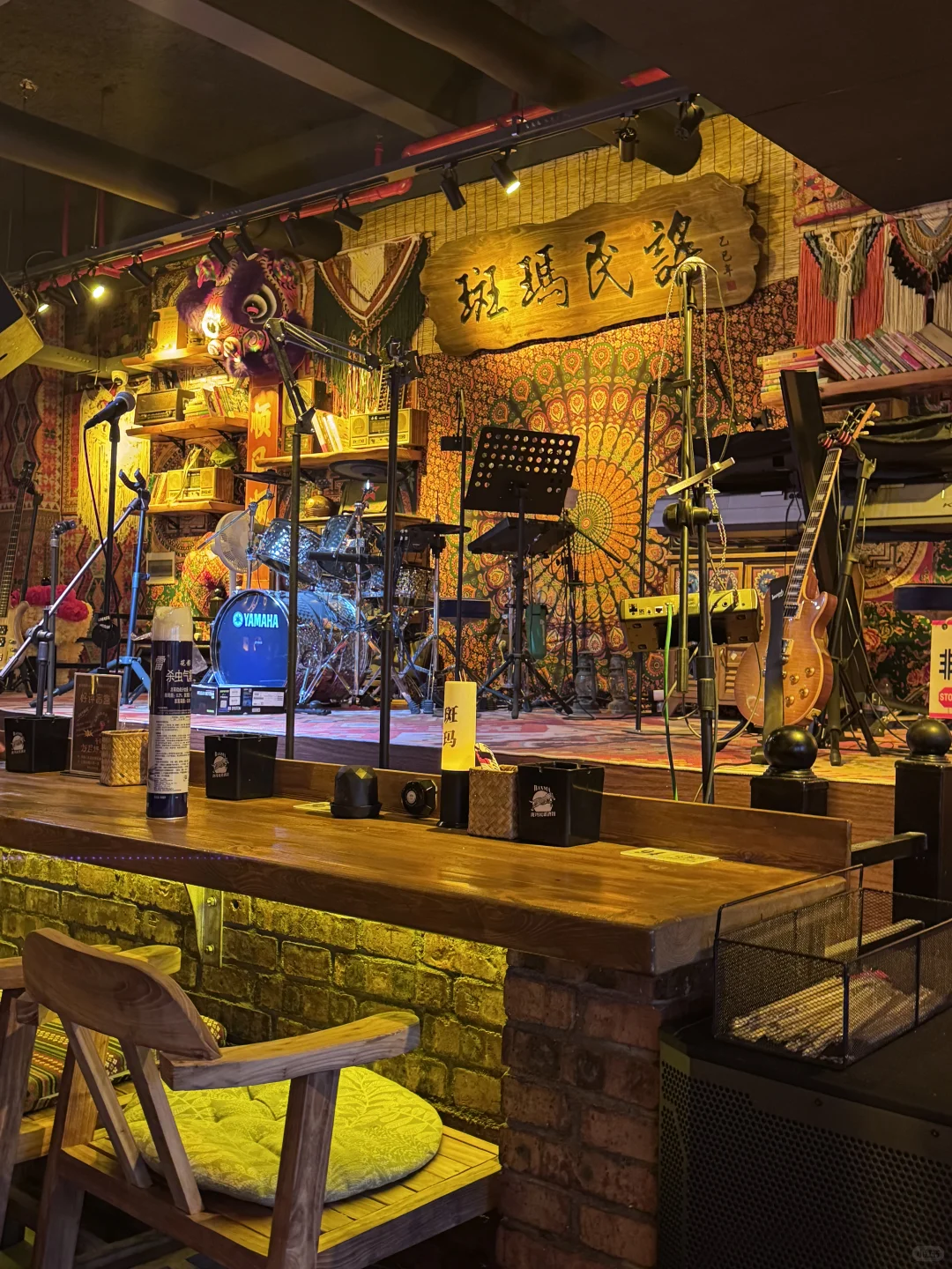 民谣酒馆、氛围感拉满、民谣氛围太好啦~