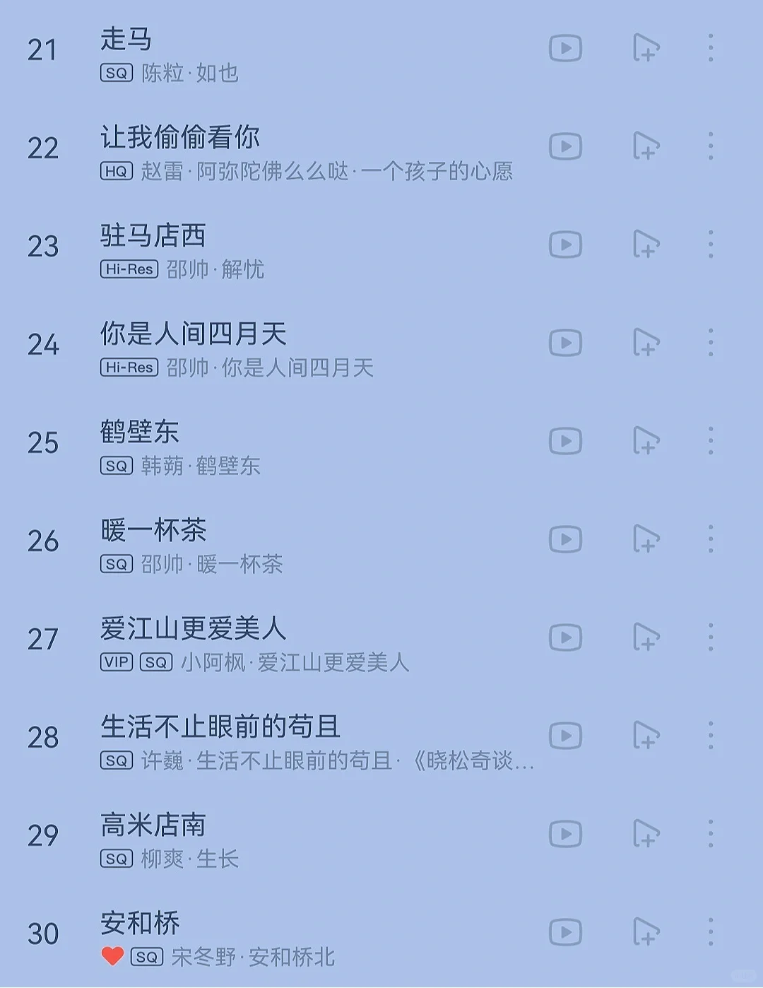 民谣歌单推荐‼️50首民谣🔼🔼一起听啦