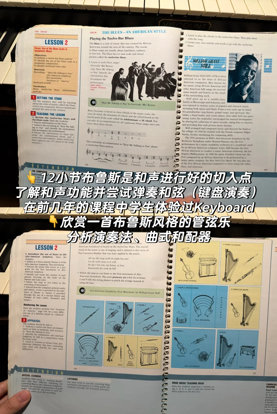 🇺🇸美国八年级音乐课本 教师指导用书