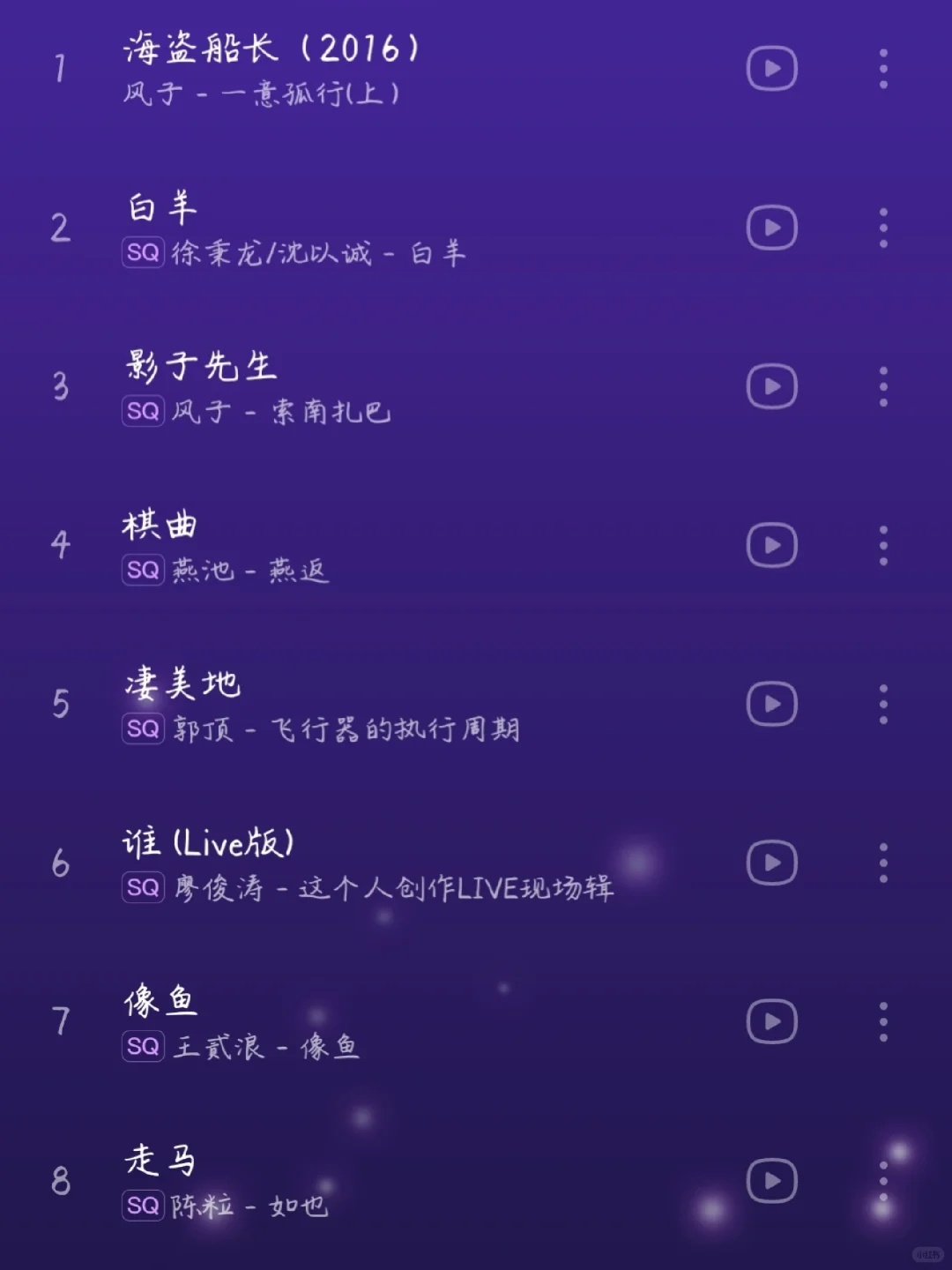 你是从哪首歌喜欢上民谣的呢🍃