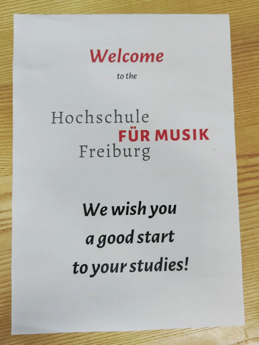 入职德国音乐学院