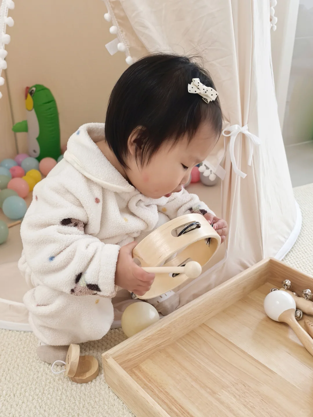 爸爸定制的音乐礼盒，娃一整个爱住了🥰