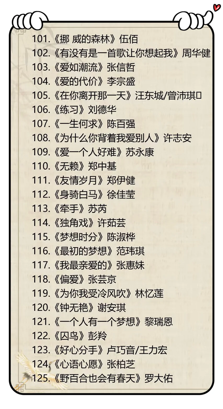 每一首歌都是80.90后的青春