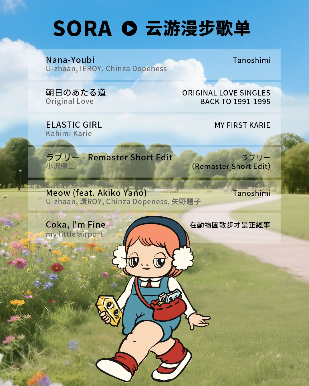 夏日歌单放送🎧Sora为你推荐