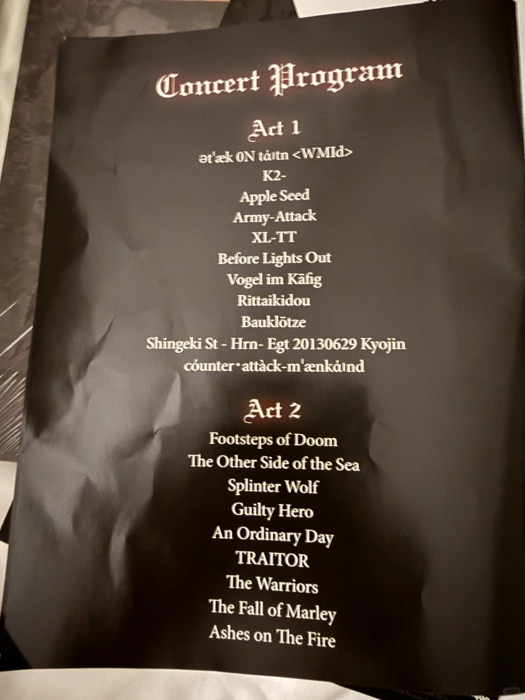 AOT音乐会-巨人世界巡演纽约站🗽