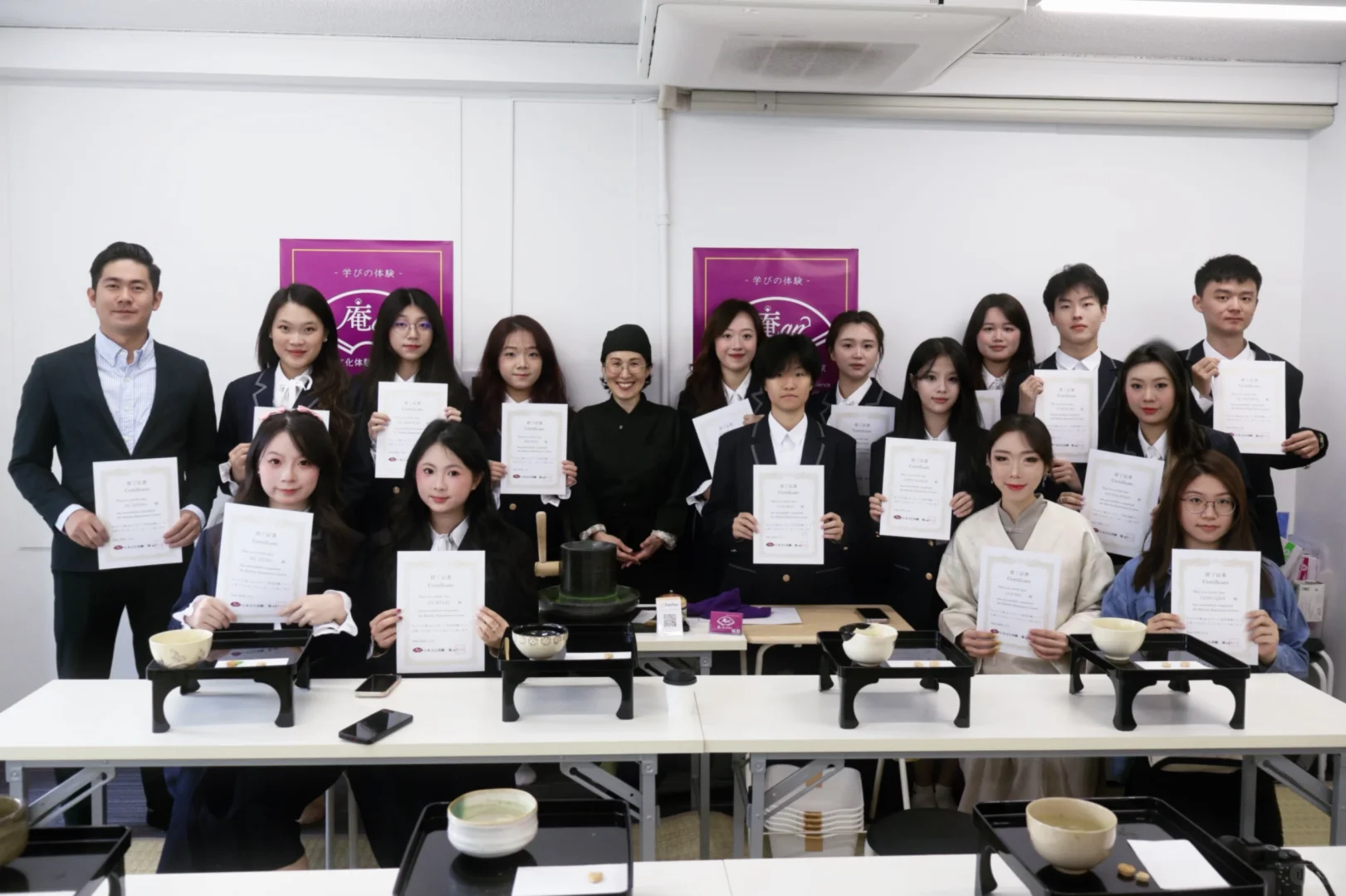 广州新华学院音乐系日本研学茶道课🎓