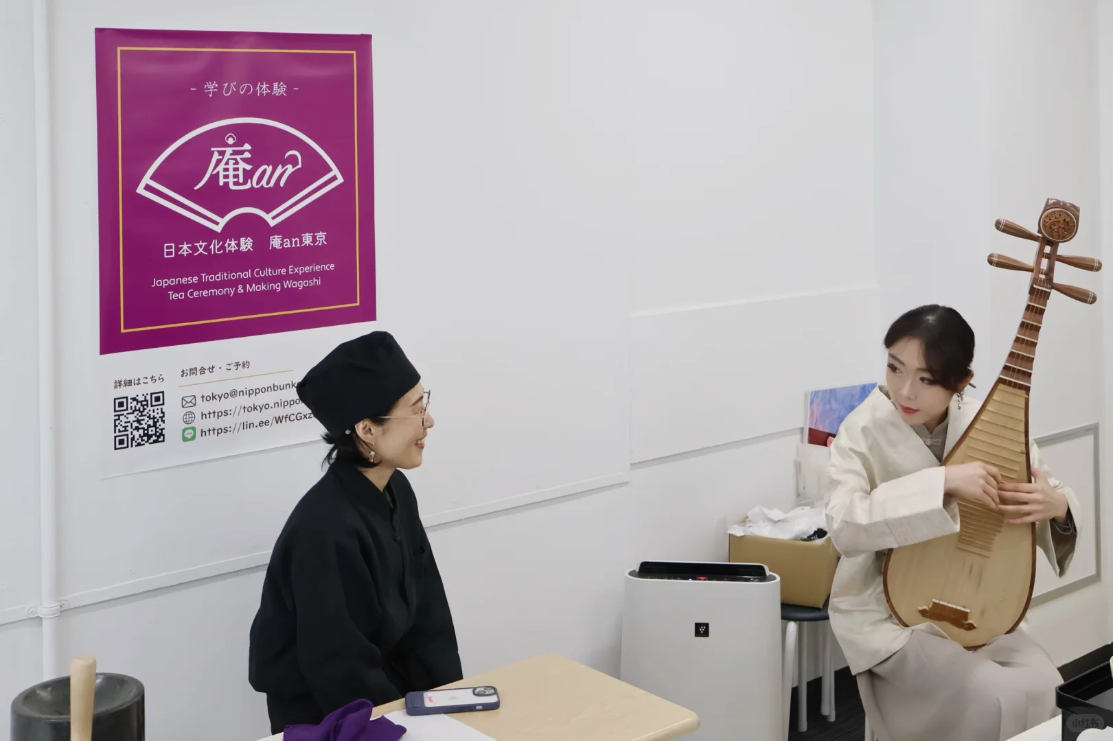 广州新华学院音乐系日本研学茶道课🎓