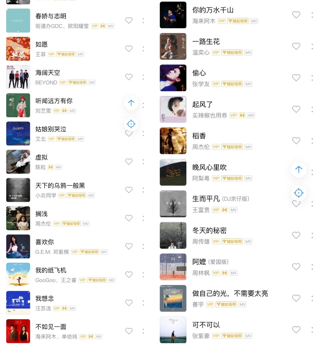 2024酷狗各年龄段爱听歌曲一览