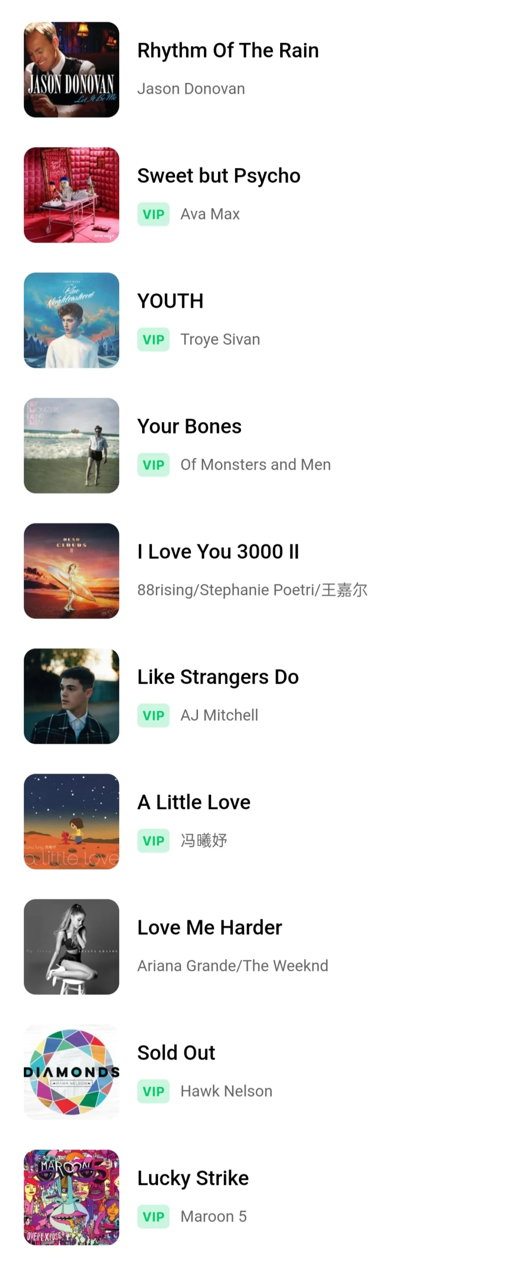 推荐|英语发音练习歌曲100首