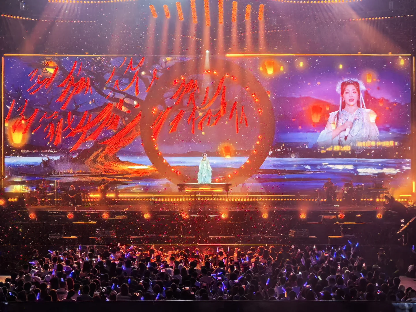 张含韵1101上海演唱会歌单[上座率低]