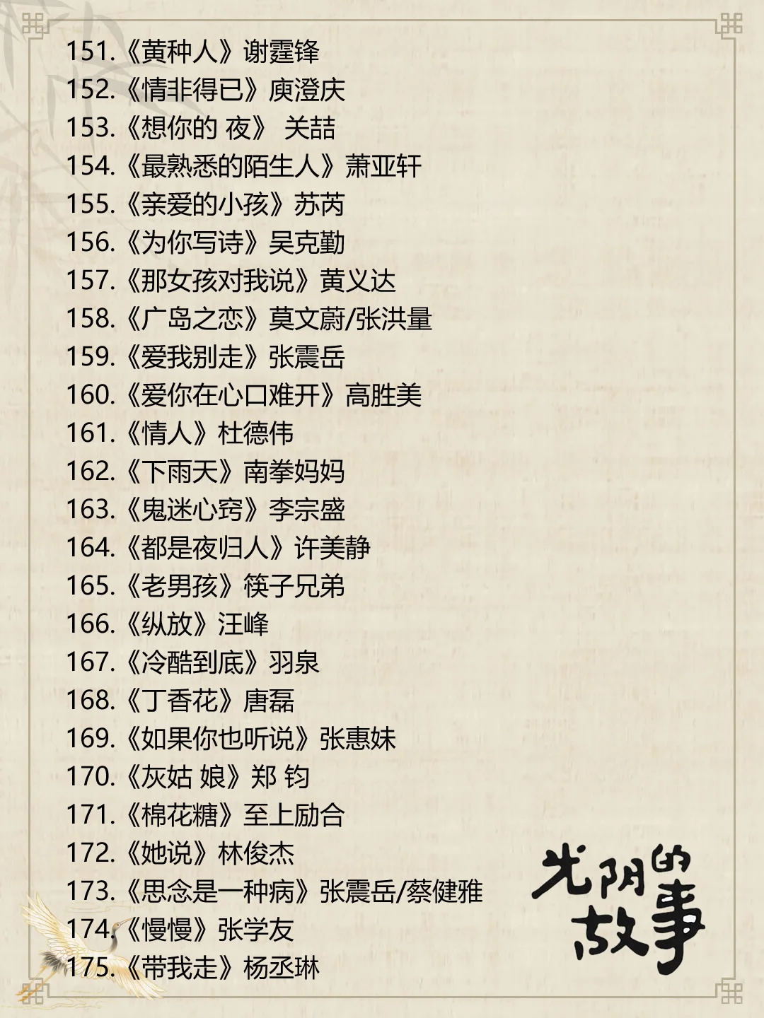 这些音乐一响,满满都是青春的回忆……