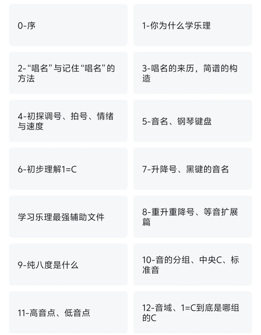 🎹乐理自学攻略，不花一分钱！