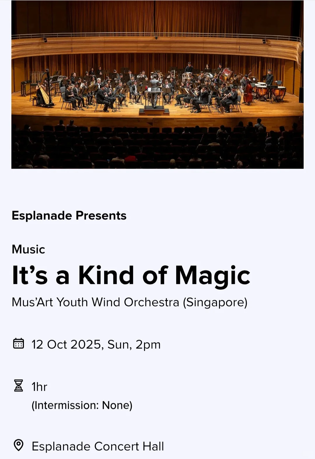🇸🇬榴莲壳10月免费音乐会｜附领票攻略