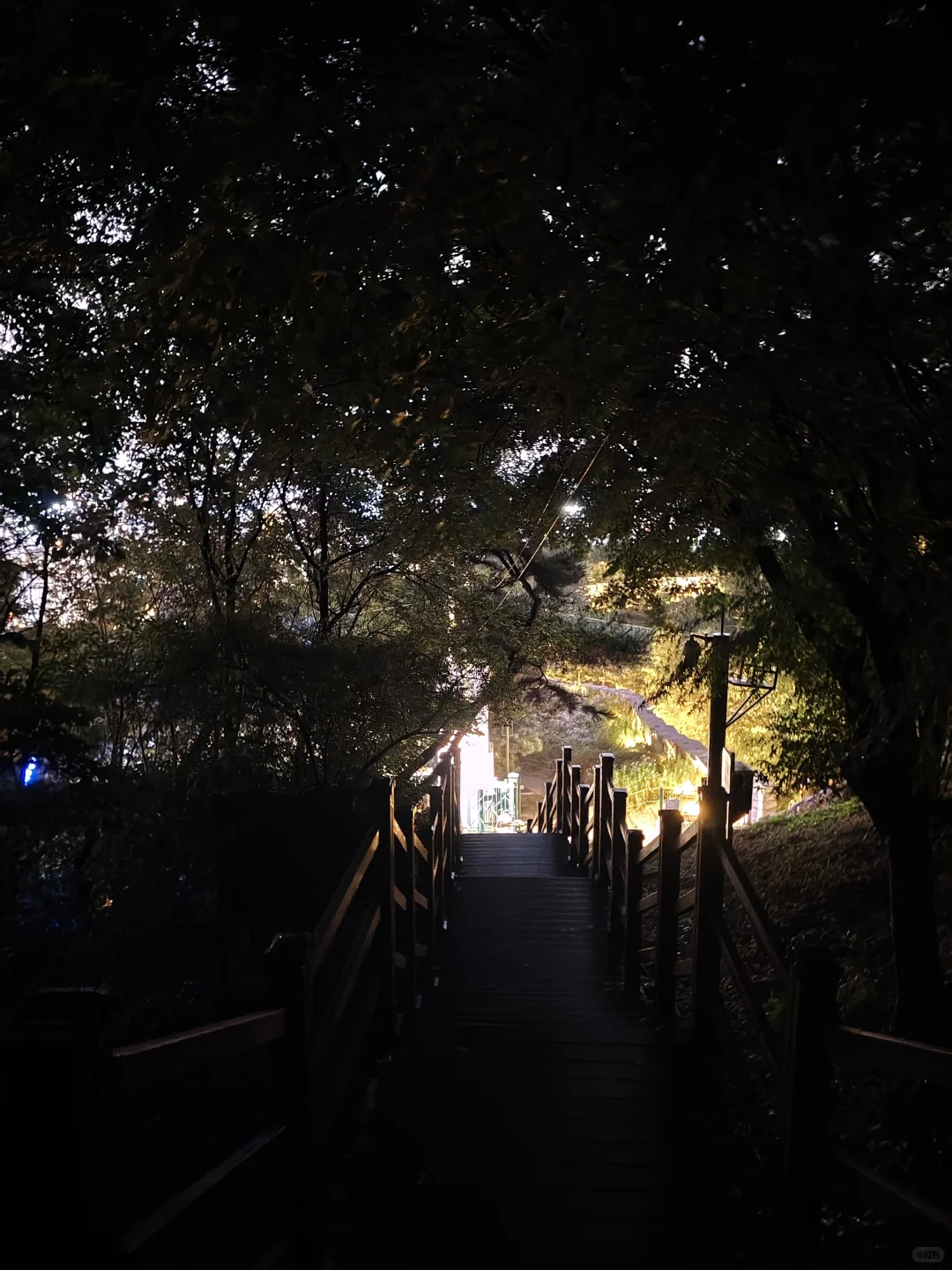 中秋节,去了仁王山拍首尔天际线夜景