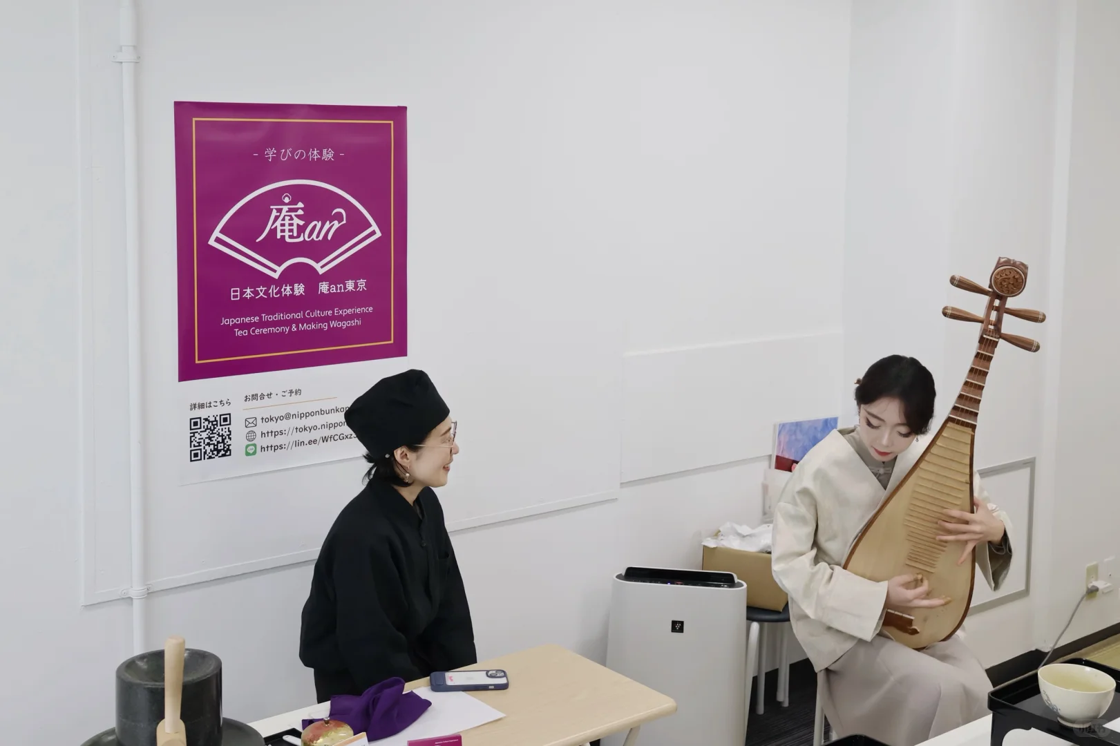 广州新华学院音乐系日本研学茶道课🎓