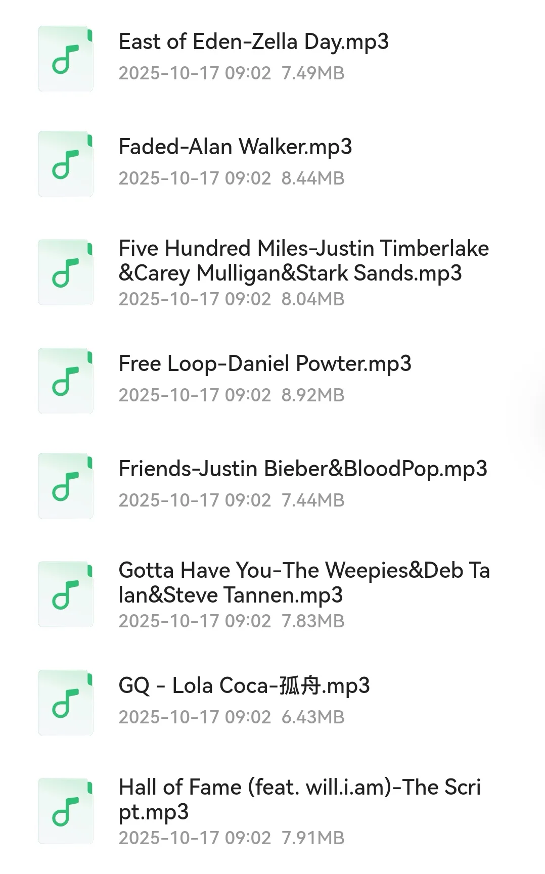 3000+英文热门歌曲合集！80/90年代经典