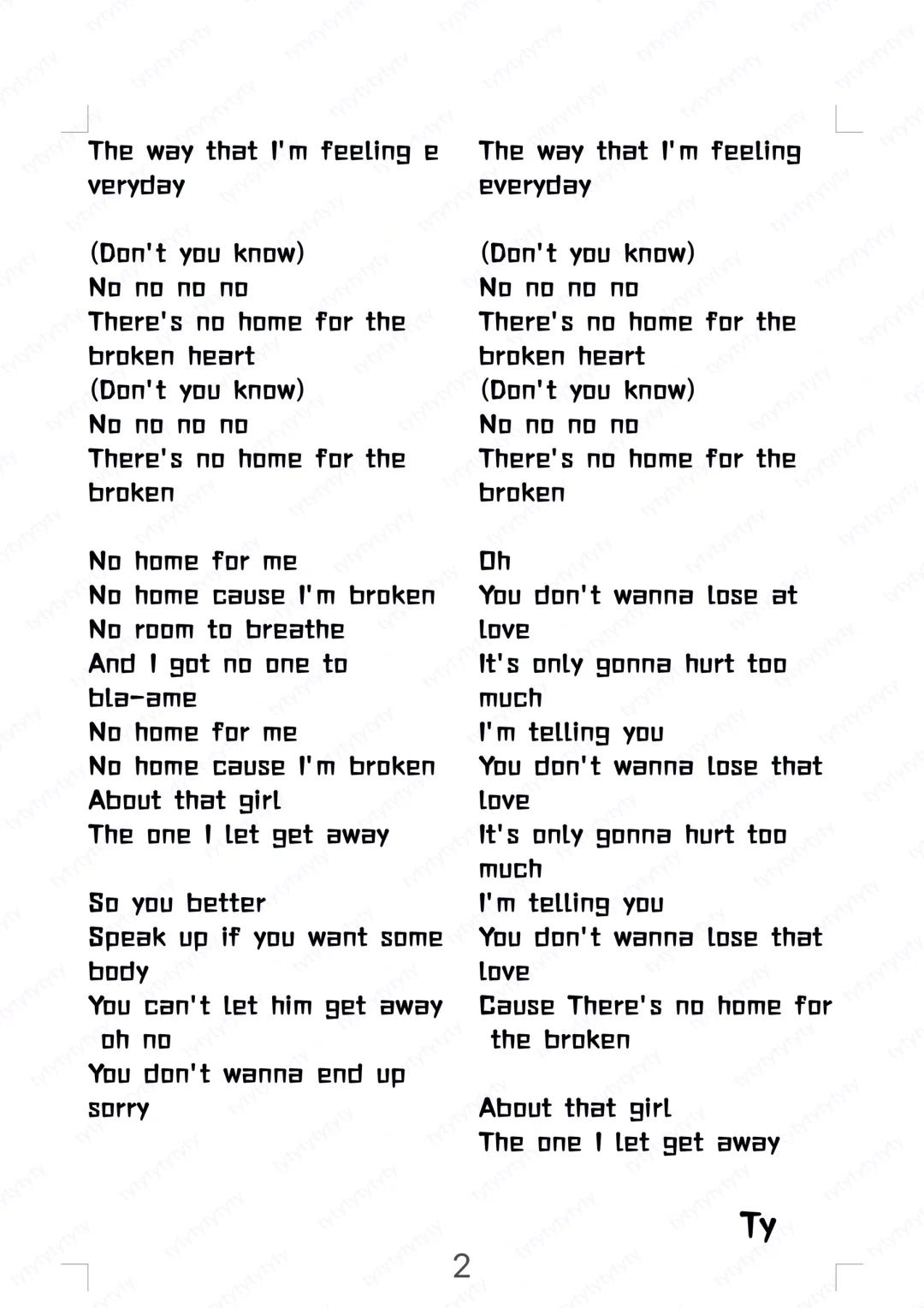 N312.🌊海外金曲🎤《That Girl》