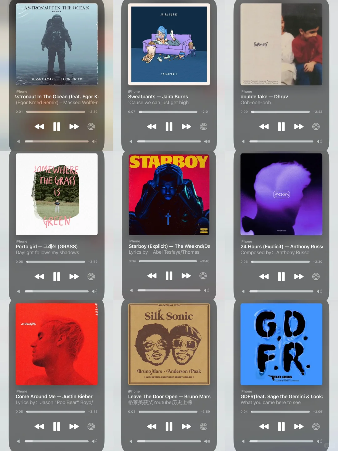 🎧一些一听前奏就会爱上的欧美歌曲🎵