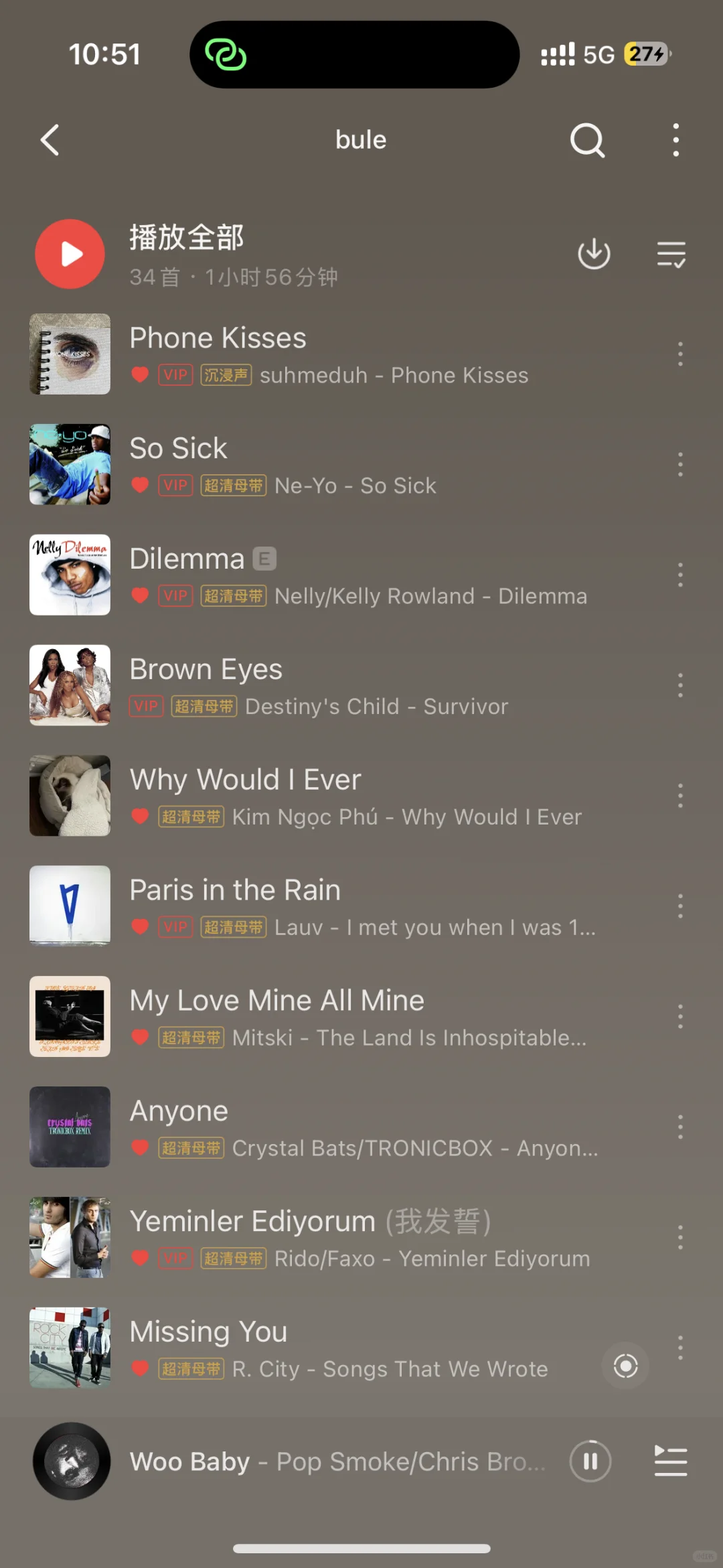 二十多了才疯狂爱上欧美RNB(T . T)