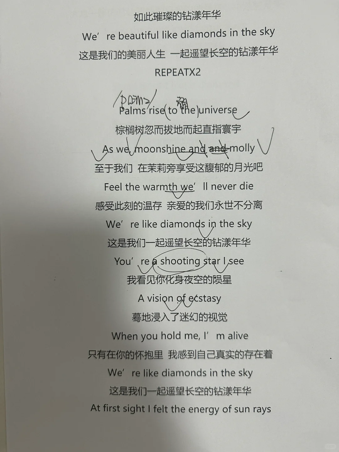 《Diamonds》完整分析