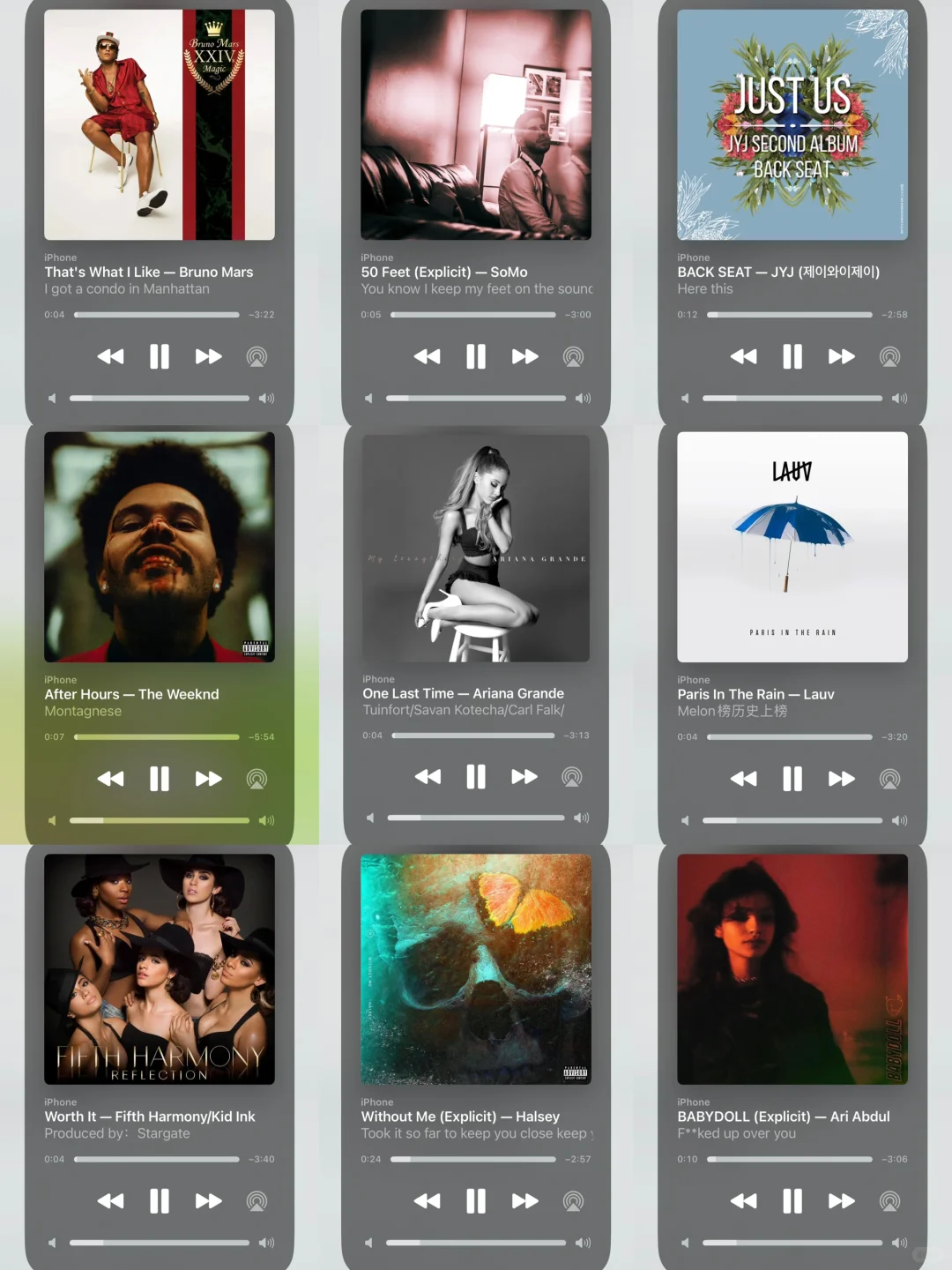 🎧一些一听前奏就会爱上的欧美歌曲🎵