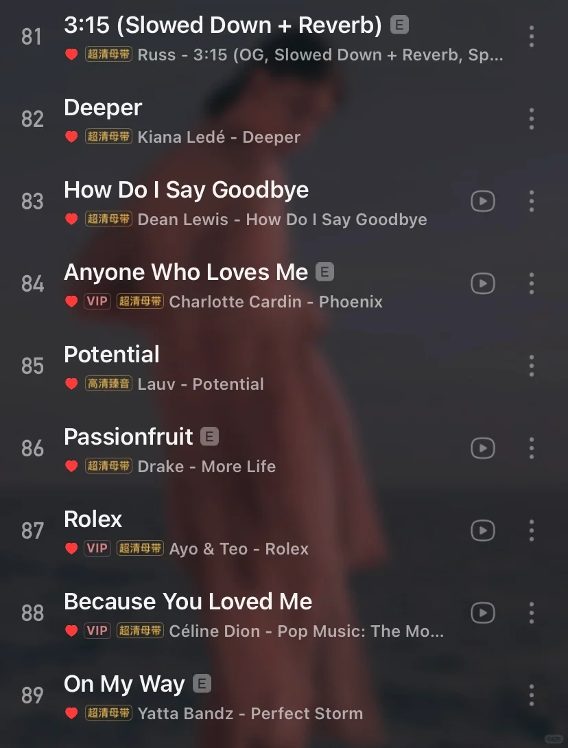 超级超级巨好听‼️私藏英文歌单 循环一整天