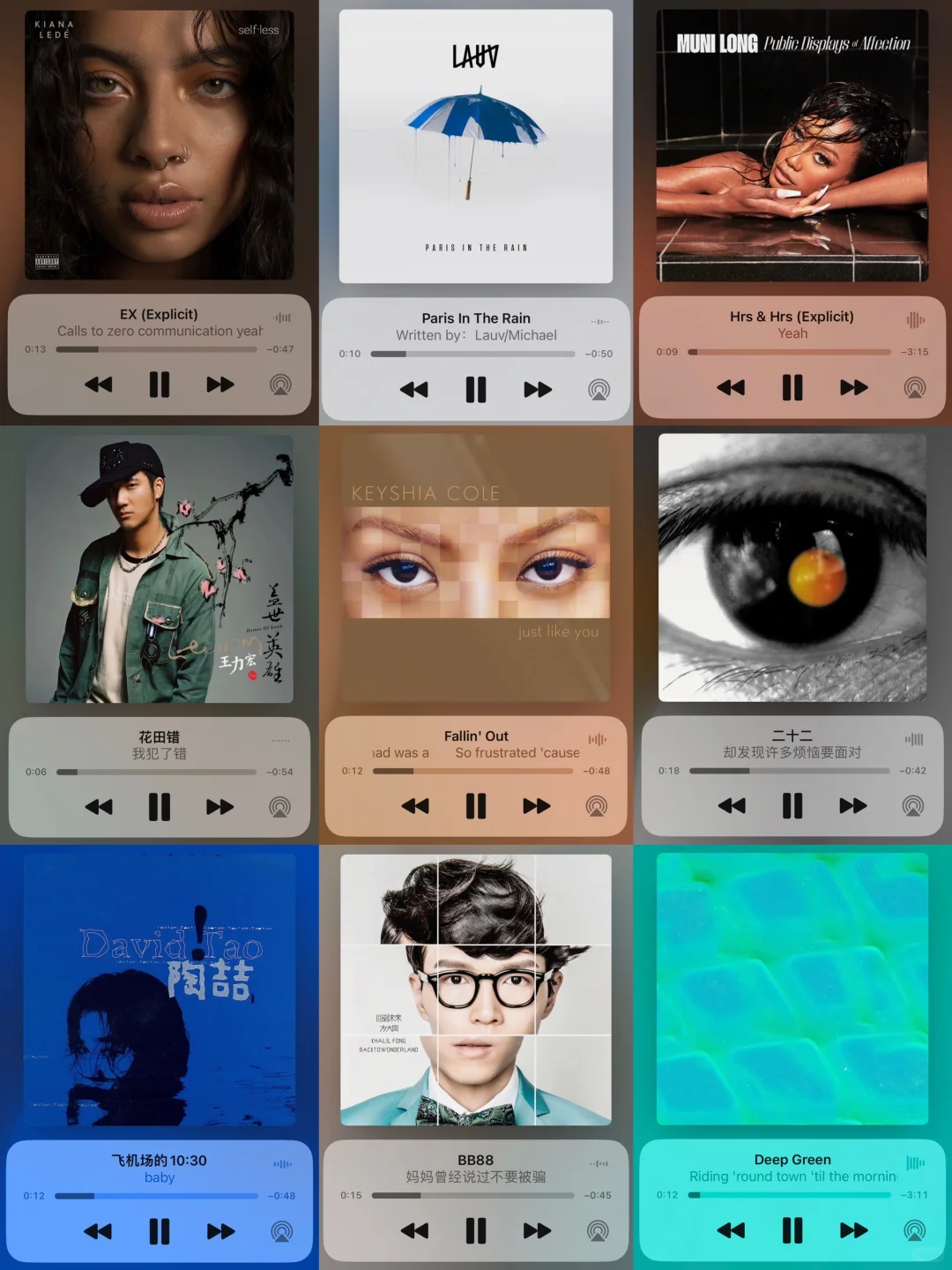 🎵R&B歌单2.0|人生不止有rmb还有R&B✨