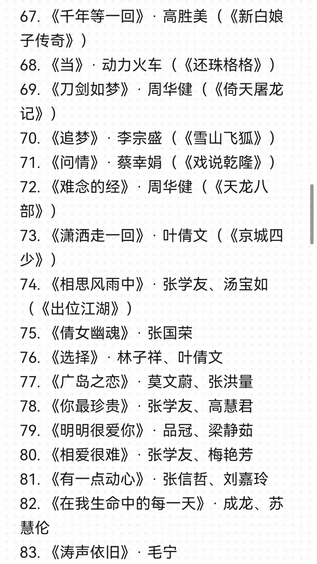 150首怀旧经典金曲︳8090青春回忆杀🎶