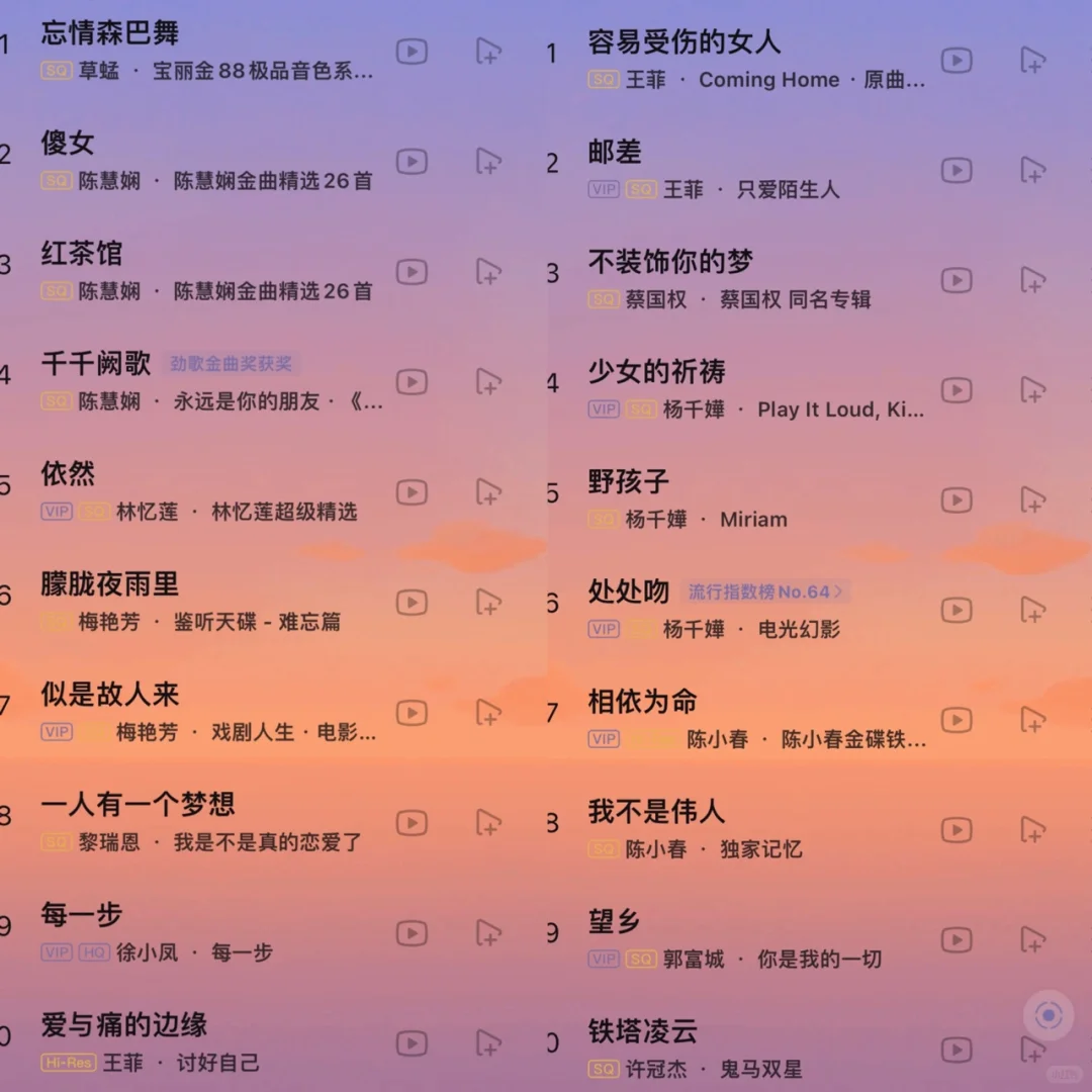 经典粤语👉口水歌听多了来品品老歌吧🥳🥳🥳