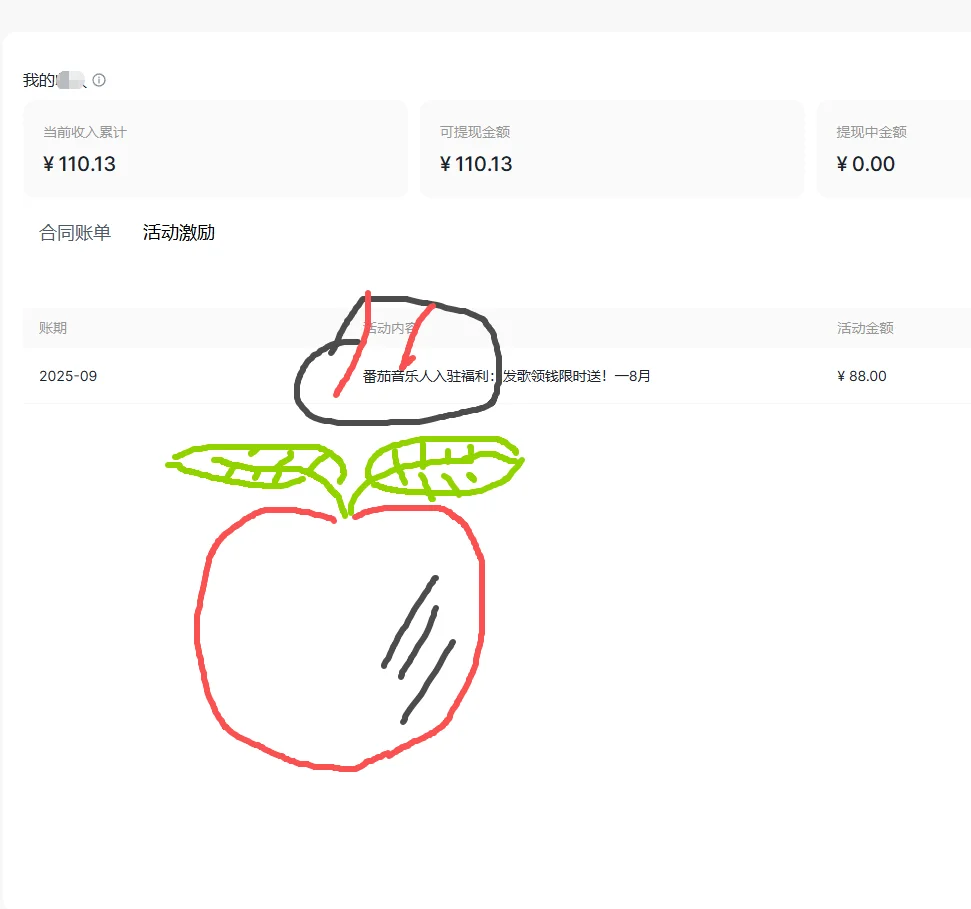 番茄音乐人活动奖励